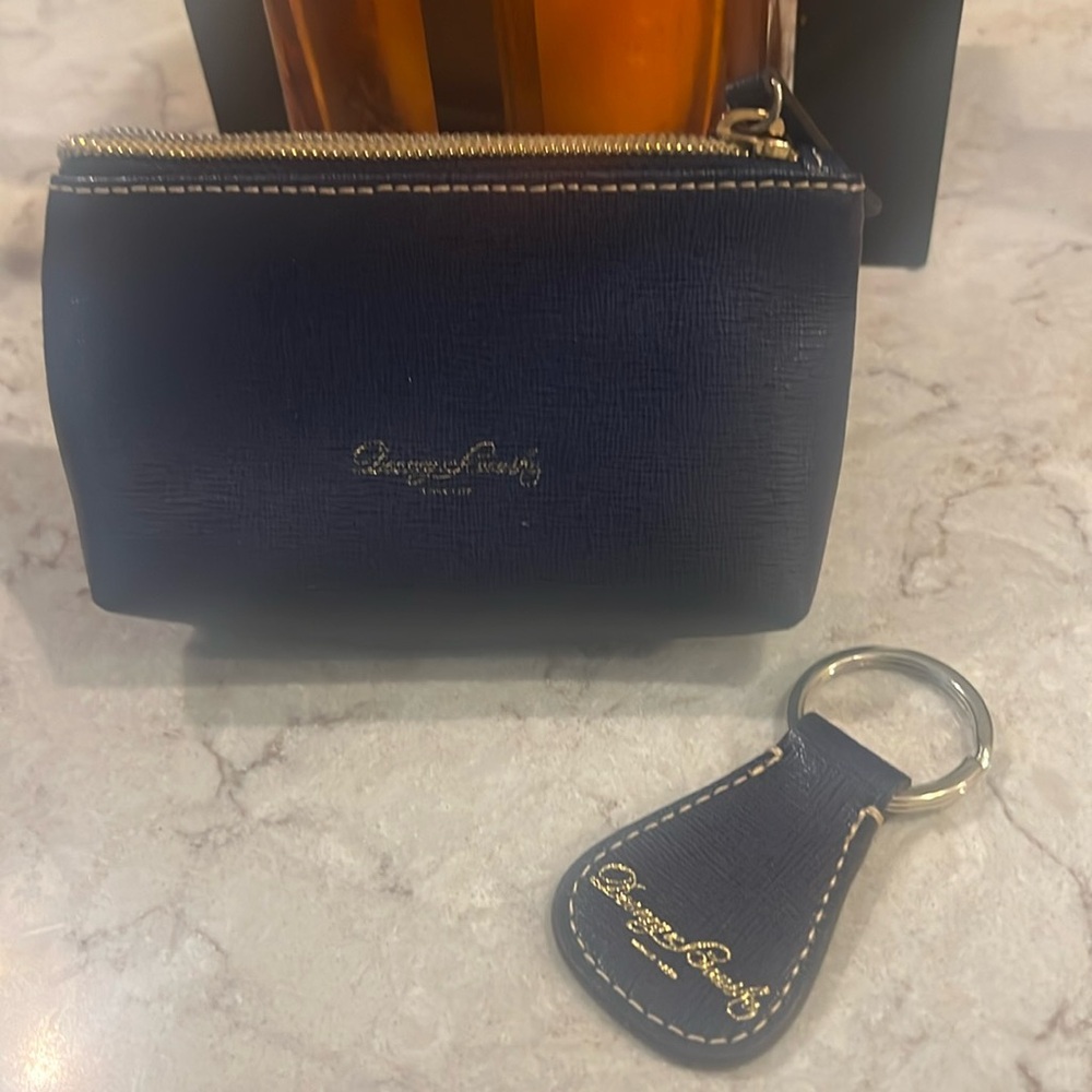 Dooney & Bourke coin purse with key ring